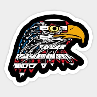 American Eagle Sticker